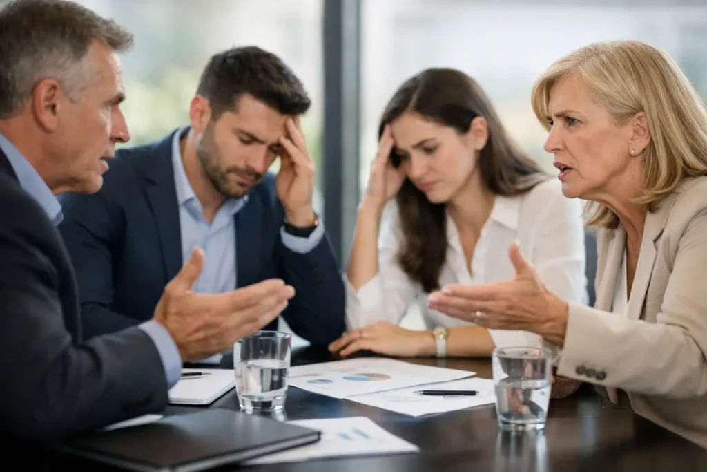 Cómo resolver conflictos familiares empresariales