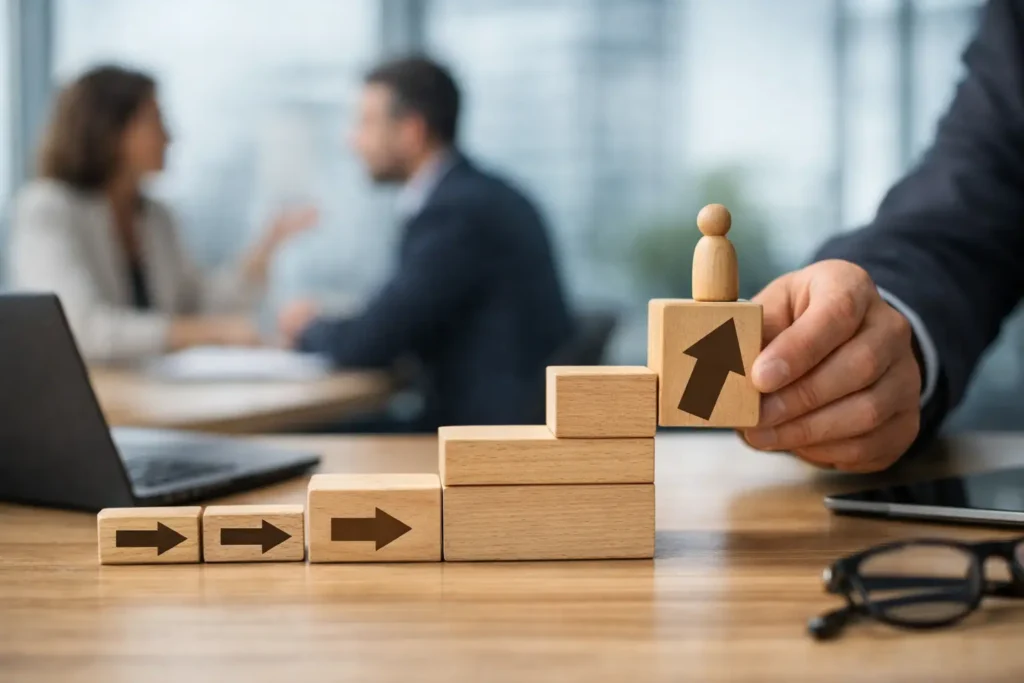 Gestión del cambio empresarial con control
